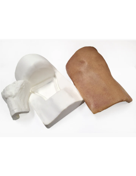 Intraosalinės prieigos treniruoklis IO procedūrų mokymams