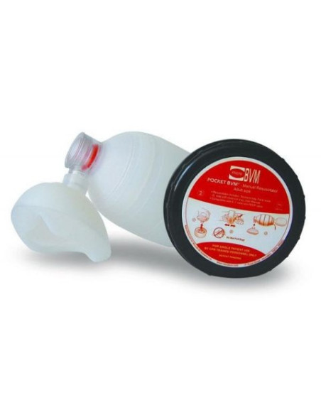 Pocket BVM Manual Resuscitator Collapsible