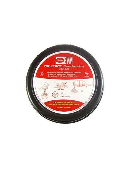 Sudedamas rankinis AMBU ventiliacijos maišas Pocket BVM™