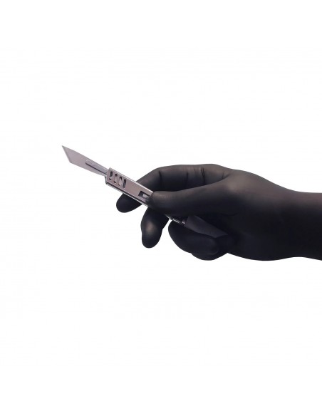 Nitrile BLACK gloves