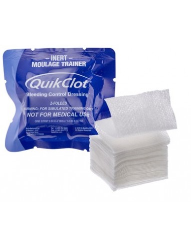 Mokomasis tvarstis QuikClot Combat Gauze Moulage Trainer