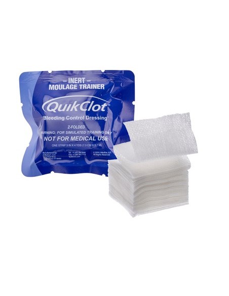 Mokomasis tvarstis QuikClot Combat Gauze Moulage Trainer