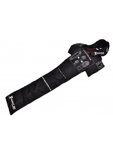 Heatsaver thermal sleeping bag for hypothermia prevention