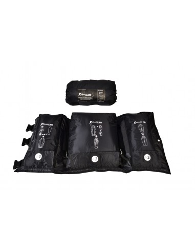 Thermal rescue sleeping bag for emergency use