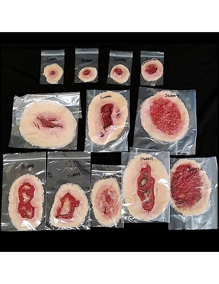 Mažas lipnių žaizdų rinkinys pirmosios pagalbos rinkiniams