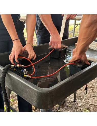 Gunshot In A Box K9 trauma simuliacija veterinarijos mokymams