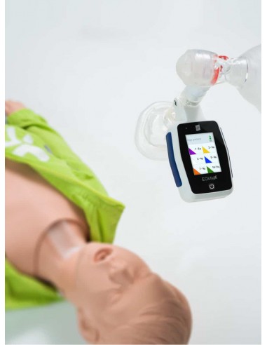EOlife X CPR training device for rescue breathing