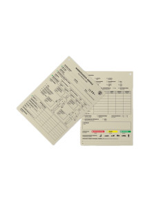 TCCC sužeistojo kortelė taktinės medicinos dokumentavimui