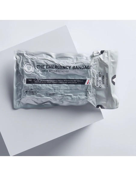 8″ (20cm) Traumų, Amputacijų Elastinis Spaudžiamasis Tvarstis - FCP09