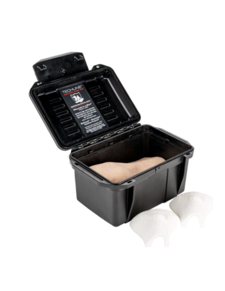 IO IN A BOX kaulinės infuzijos simuliatorius medicinos mokymams